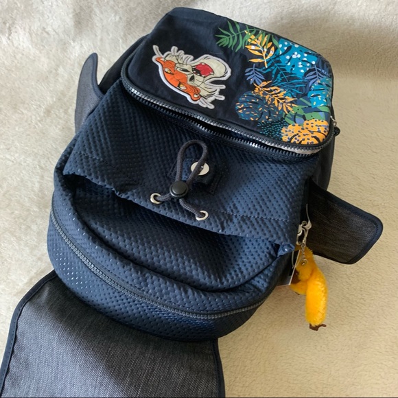 NWT Limited Kipling x Disney Into the Jungle D City Backpack - Picture 11 of 13